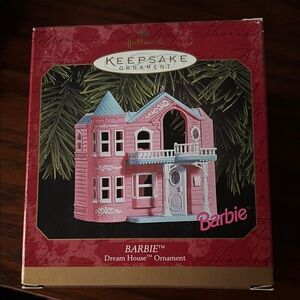 Hallmark Barbie Dream House Ornament - Pink